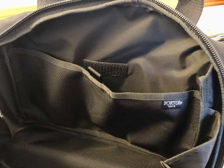 ポーター（吉田カバン）B5サイズバッグ 内側 収納ポケット1