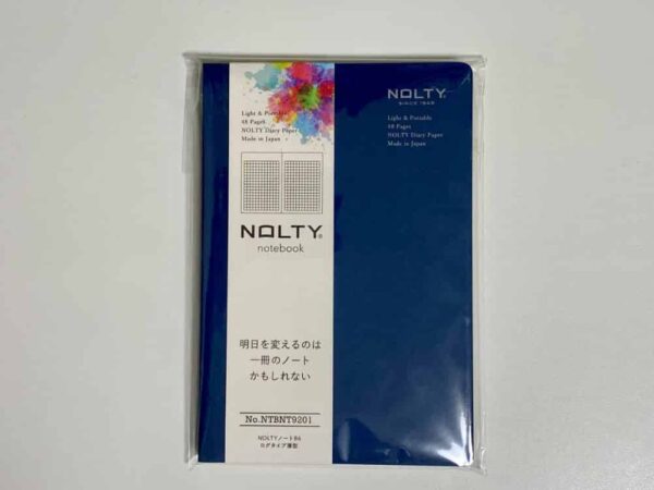 NOLTY(ノルティー)ノートB6 ログタイプ薄型 正面撮影